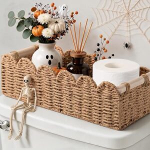 Wicker Basket,Bathroom Storage